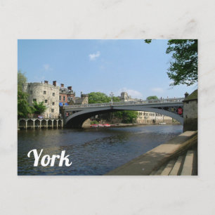 River Ouse, York Postcard