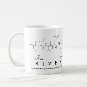 River peptide name mug