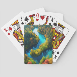 River  playing cards