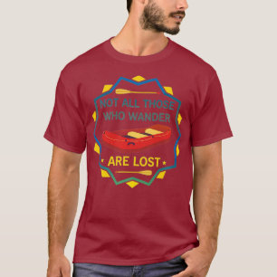 River Rafting Guide Floating Trip Canoeing Raft T-Shirt
