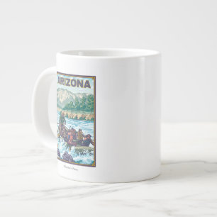 River RaftingArizona Large Coffee Mug