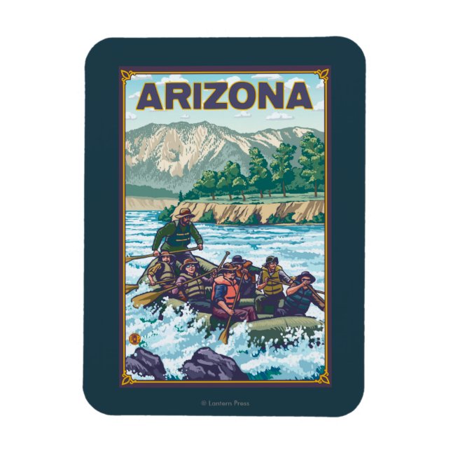 River RaftingArizona Magnet (Vertical)
