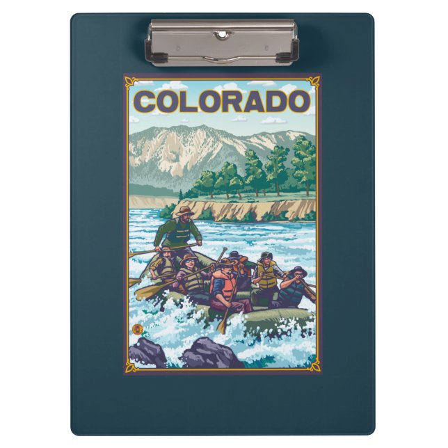 River RaftingColorado Clipboard (Front)