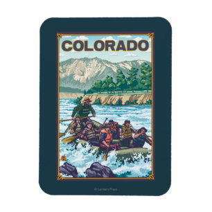 River RaftingColorado Magnet