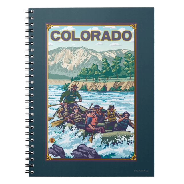 River RaftingColorado Notebook (Front)