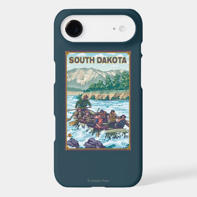 River RaftingSouth Dakota Case-Mate iPhone Case (Back)
