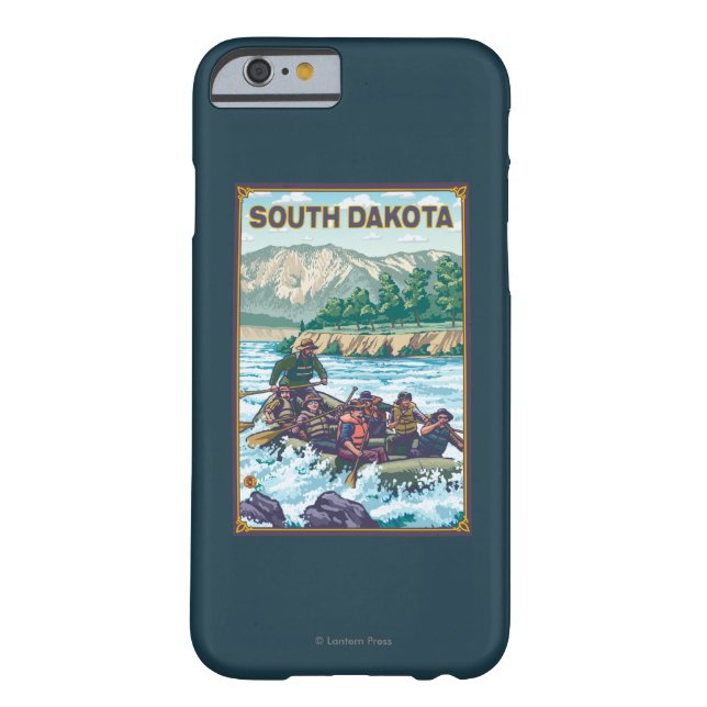 River RaftingSouth Dakota Case-Mate iPhone Case (Back)