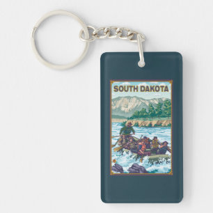 River RaftingSouth Dakota Key Ring
