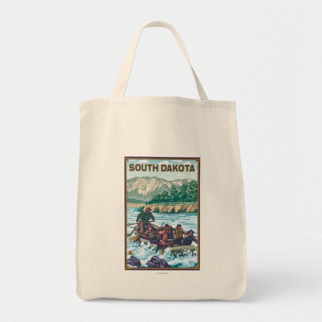 River RaftingSouth Dakota Tote Bag (Front)
