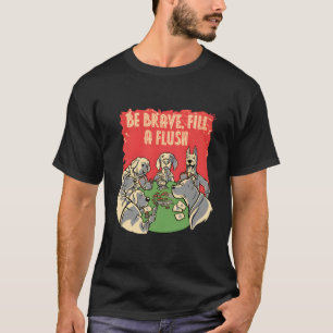River Rat Gambler Dad Jokes Gambling Punchline Pok T-Shirt