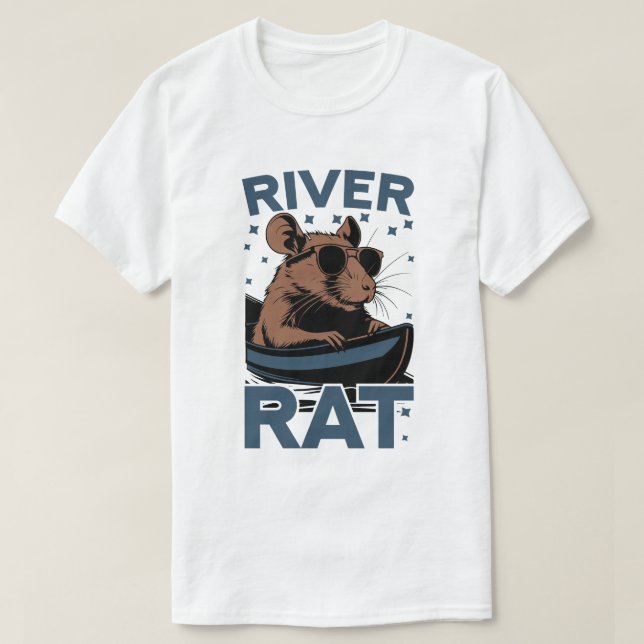 River Rat T-Shirt (Design Front)