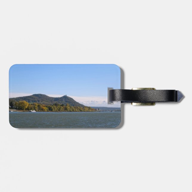 River Rhein Luggage Tag (Back Horizontal)