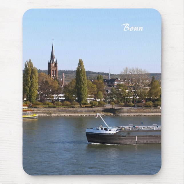 River Rhein Mouse Pad (Front)