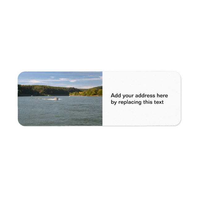 River Rhein Return Address Label (Front)