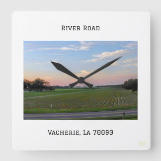 River Road Wall Clock