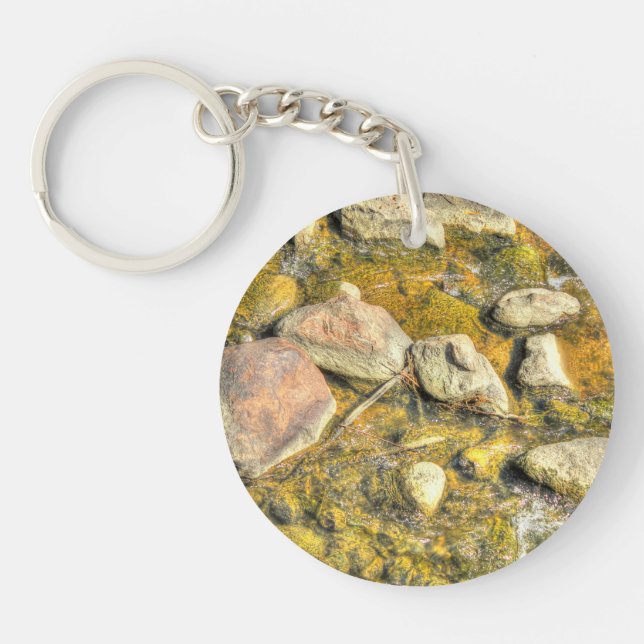 River Rocks Key Ring (Front)
