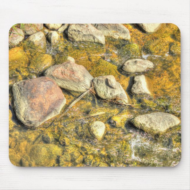 River Rocks Mouse Pad (Front)