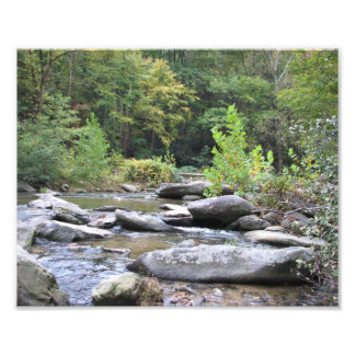 River Rocks Photo Print