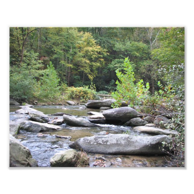 River Rocks Photo Print (Front)