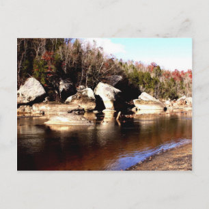 River Rocks Postcard