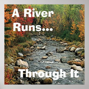 River Runs Through It Poster