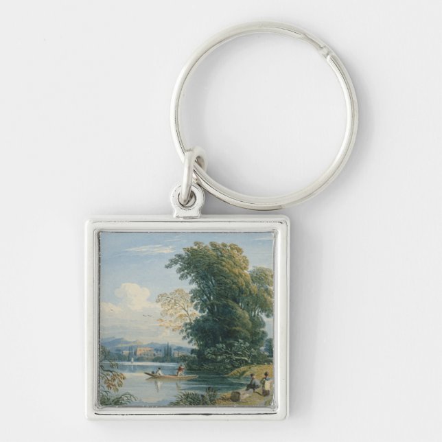 River Scene Key Ring (Front)