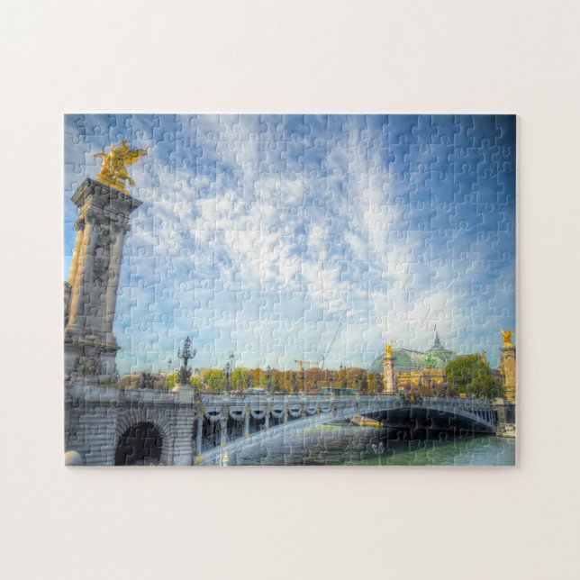 River Seine Paris. Jigsaw Puzzle (Horizontal)
