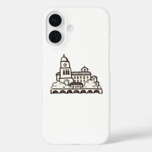 river side city quick sketch iPhone 16 case