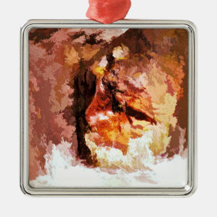 RIVER SPIRIT METAL ORNAMENT