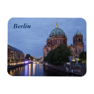 River Spree and Cathedral in Berlin, Germany Magnet