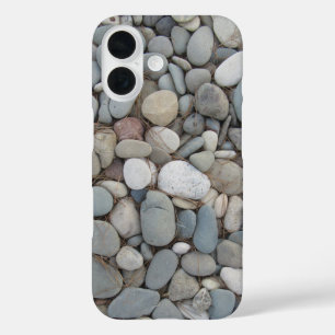 River Stones Fall Autumn Patterns iPhone 16 Case