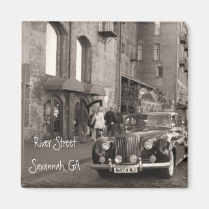 River Street, Savannah, GA Magnet