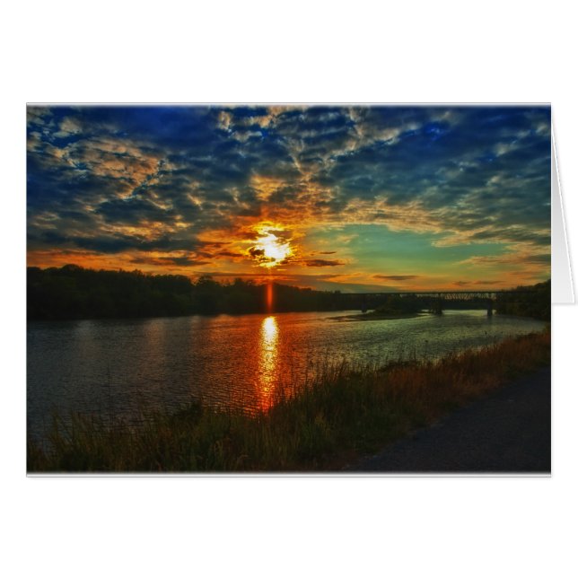 River Sunset (Front Horizontal)
