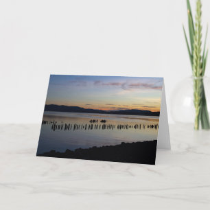 River Sunset Card