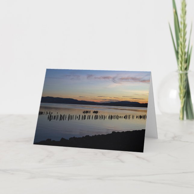 River Sunset Card (Front)