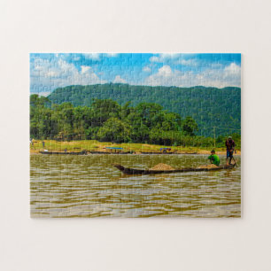 River Tamron Bangladesh. Jigsaw Puzzle