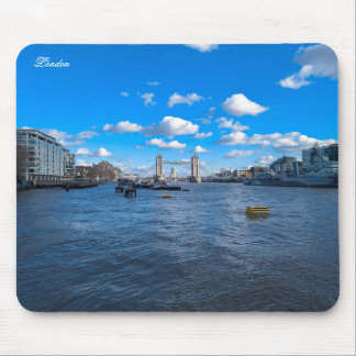 River Thames and Tower Bridge Mouse Pad