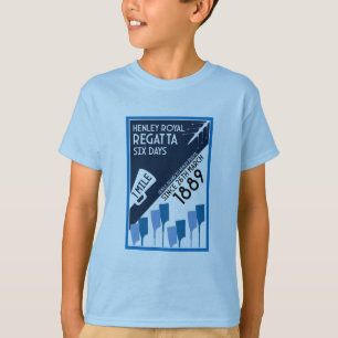 River Thames Regatta - Vintage Retro Style Rowing  T-Shirt