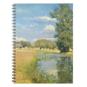 River Through a Harvest Landscape, Summer Notebook