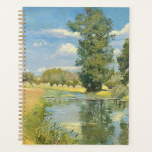 River Through a Harvest Landscape, Summer Planner