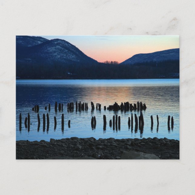 River Twilight Postcard (Front)