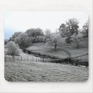 River Valley one frosty morning Mouse Pad