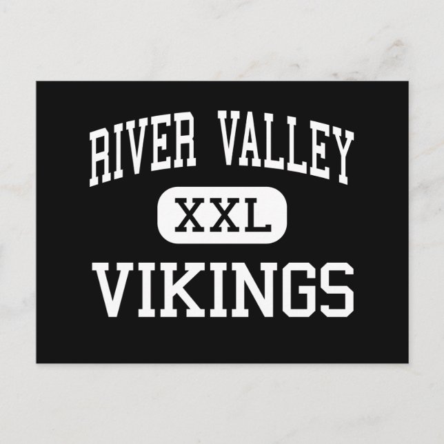 River Valley - Vikings - High School - Marion Ohio Postcard (Front)