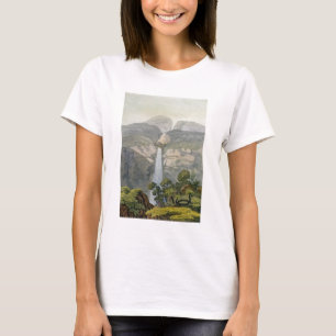 River Vinagre Waterfall, near the Puraci Volcano, T-Shirt
