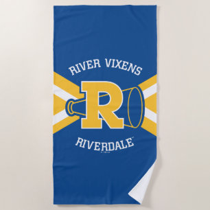 River Vixens Cheer Uniform Beach Towel