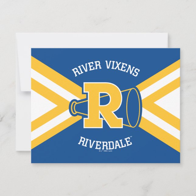 River Vixens Cheer Uniform Card (Front)