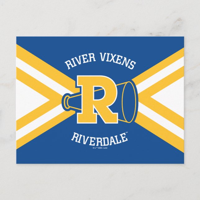 River Vixens Cheer Uniform Postcard (Front)