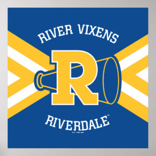 River Vixens Cheer Uniform Poster