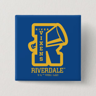 River Vixens Letterman 15 Cm Square Badge