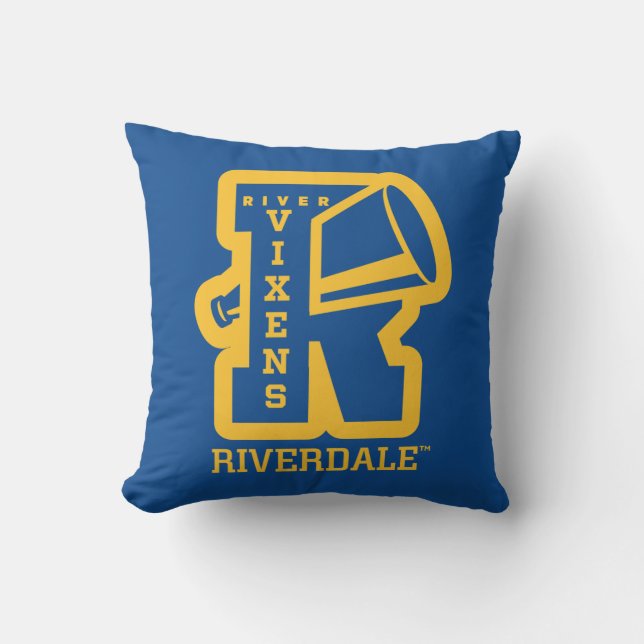 River Vixens Letterman Cushion (Front)